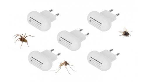 Pack de 5 antimosquitos ultrasonicos - descuento: 80% - 7.99 € - Vimarsana News