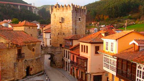 Asturias con encanto, Hotel Castillo Valdés Salas: alojamiento, 