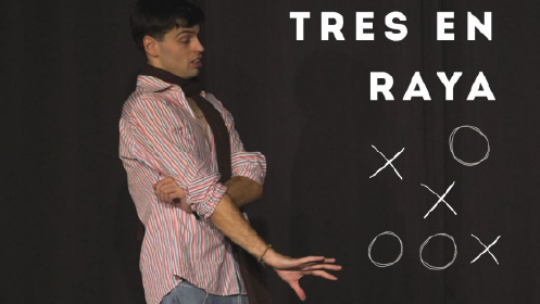 Tres en raya en Sala Negra Café Teatro los días 10 y 11 de julio