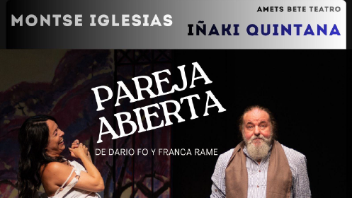 Pareja abierta en Sala Negra Café Teatro el viernes 17 de julio