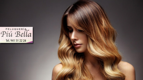 Sesión de peluquería personalizada en Piu Bella